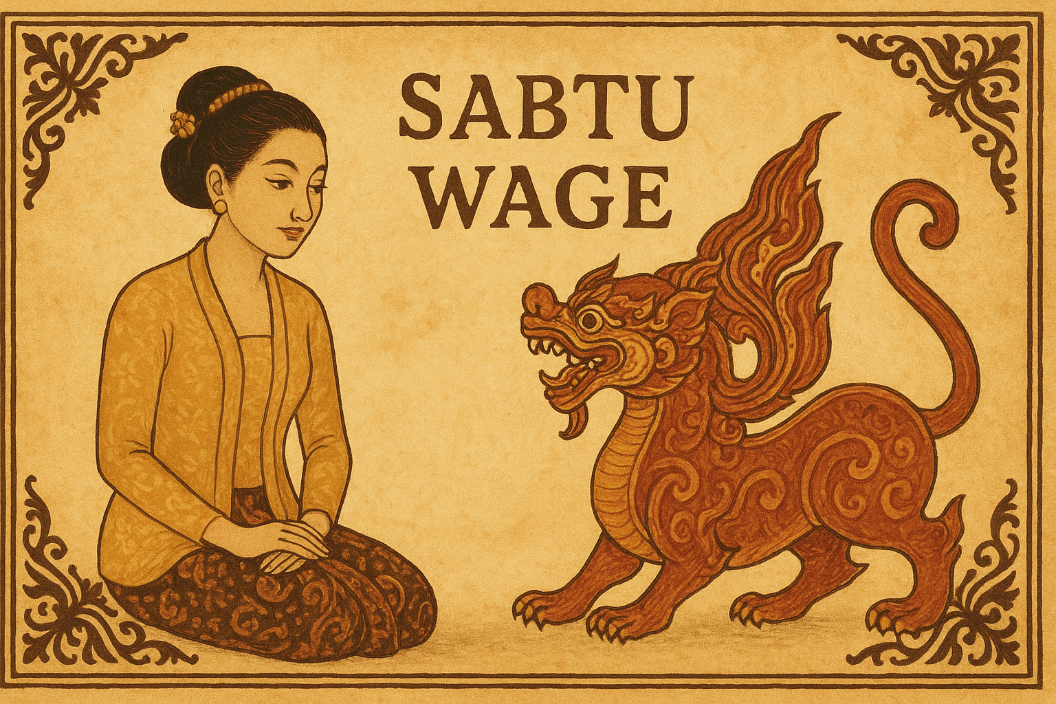 Kalender Jawa Weton Sabtu Wage